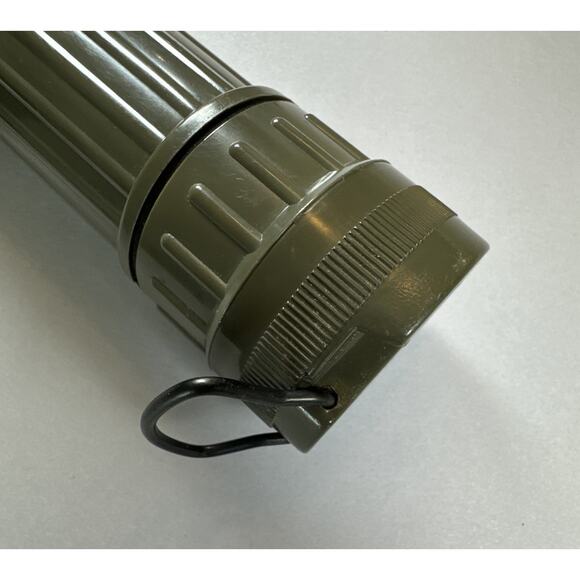 Fulton Flashlight MX991/U Right Angle Flashlight Green Vintage Military - Picture 5 of 8